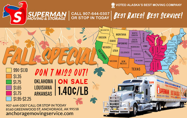 Fall Moving Special Superman Moving and Storage