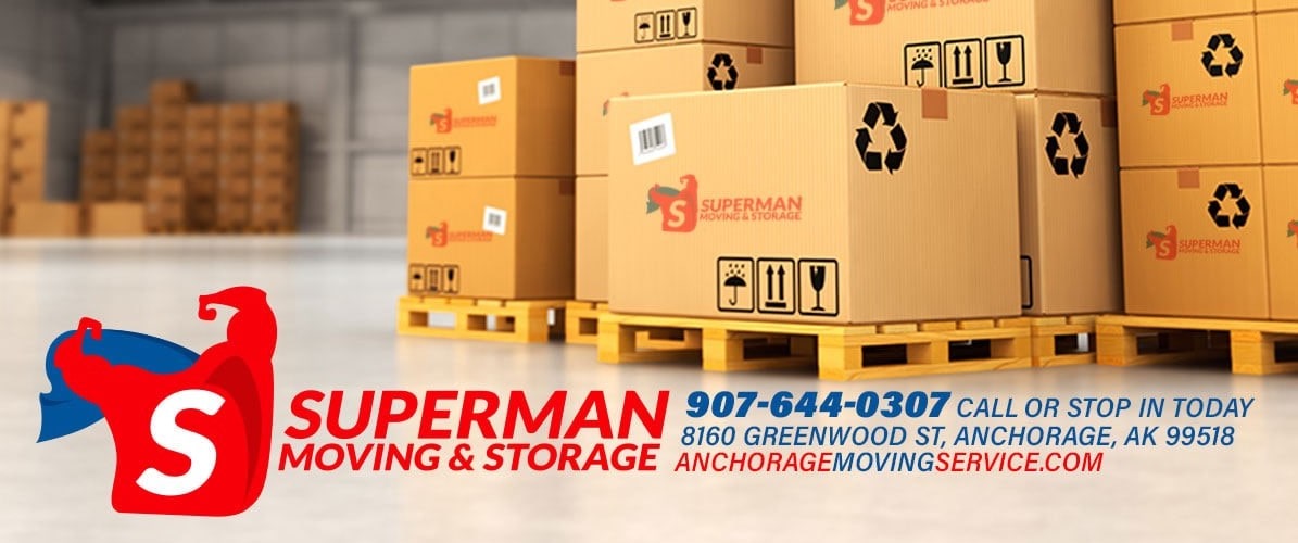 Superman Moving and Storage Storage Services Anchorage Alaska