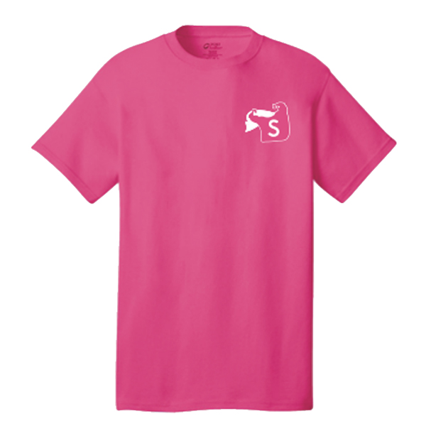 Superman Breast Cancer Awareness Pink T-Shirt